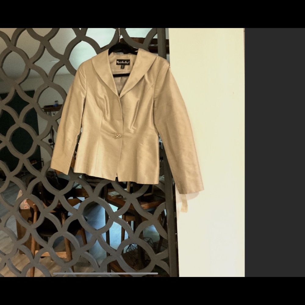 Gold Suit from Bloomingdale’s, never worn!